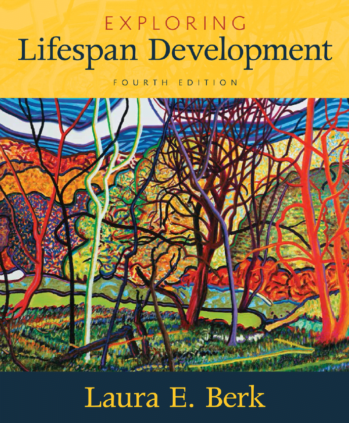 Cover of book called "Exploring Lifespan Development"