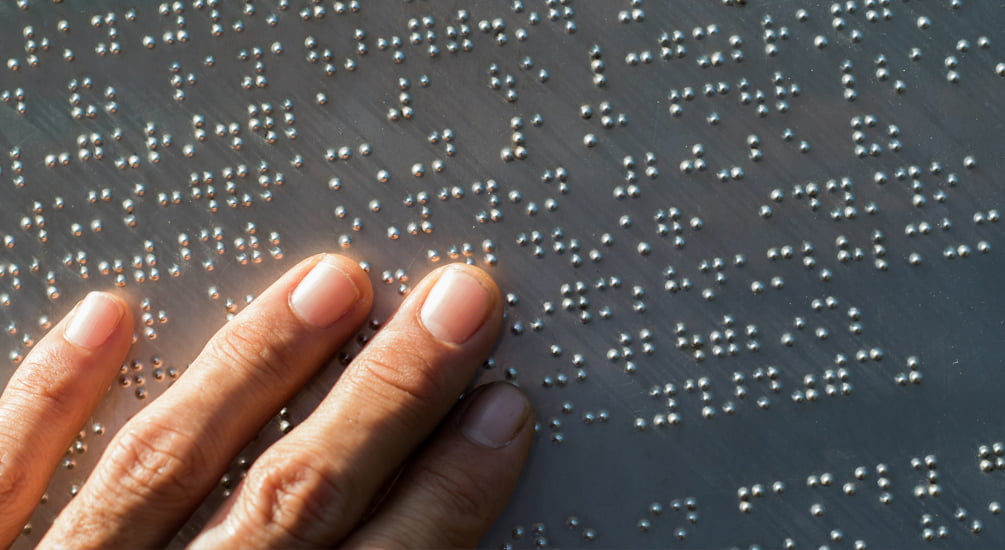 transcription braille